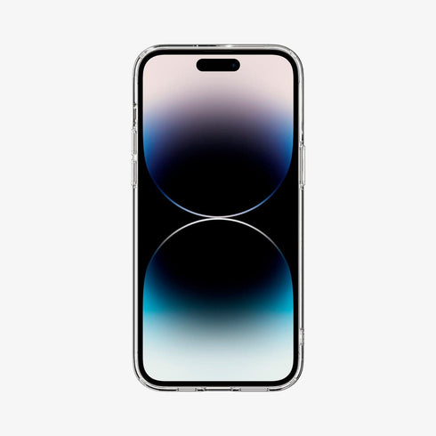 ACS04830 - iPhone 14 Pro Max Case Quartz Hybrid in crystal clear showing the back